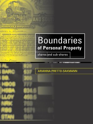 cover image of Boundaries of Personal Property
